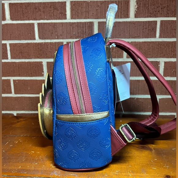 Loungefly Marvel Guardians of the Galaxy Vol 3 Ravager Badge Mini Backpack-NWT - Picture 4 of 7